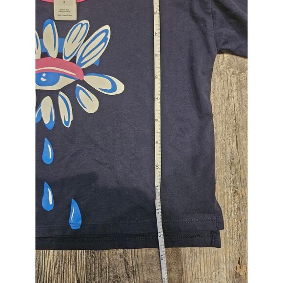 Nordstrom Cristina Martinez toddler girls boxy graphic tee 2t - Picture 4 of 5